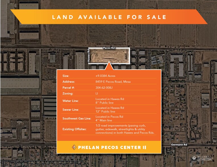 More Photos Of 8459 E Pecos Rd, Mesa Land For Sale