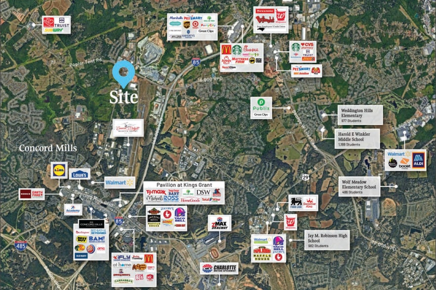 More Photos Of 841 Derita Rd, Concord Land For Sale