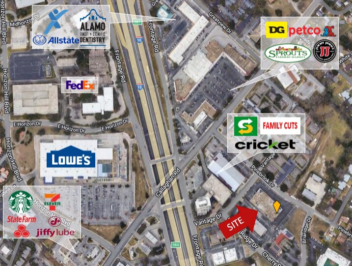 More Photos Of 8027-8058 Pinebrook Dr, San Antonio Storefront For Lease