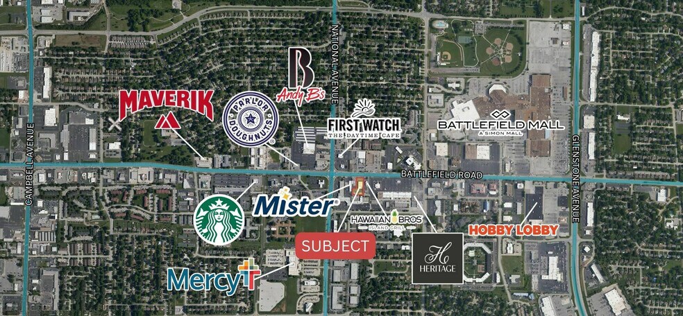 More Photos Of 1258 E Battlefield St, Springfield General Retail For Lease