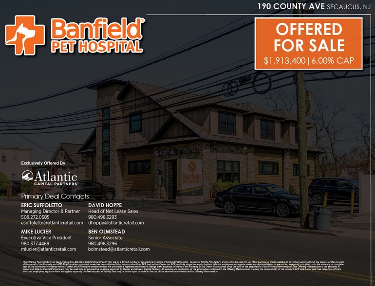 More Photos Of 190 County Ave, Secaucus Veterinarian Kennel For Sale