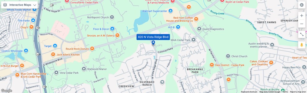 More Photos Of 820 N Vista Ridge Blvd, Cedar Park Land For Sale