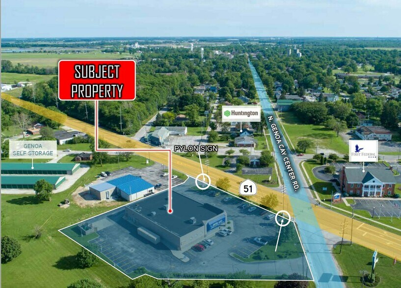 More Photos Of 21991 State Route 51 W, Genoa Drugstore For Lease