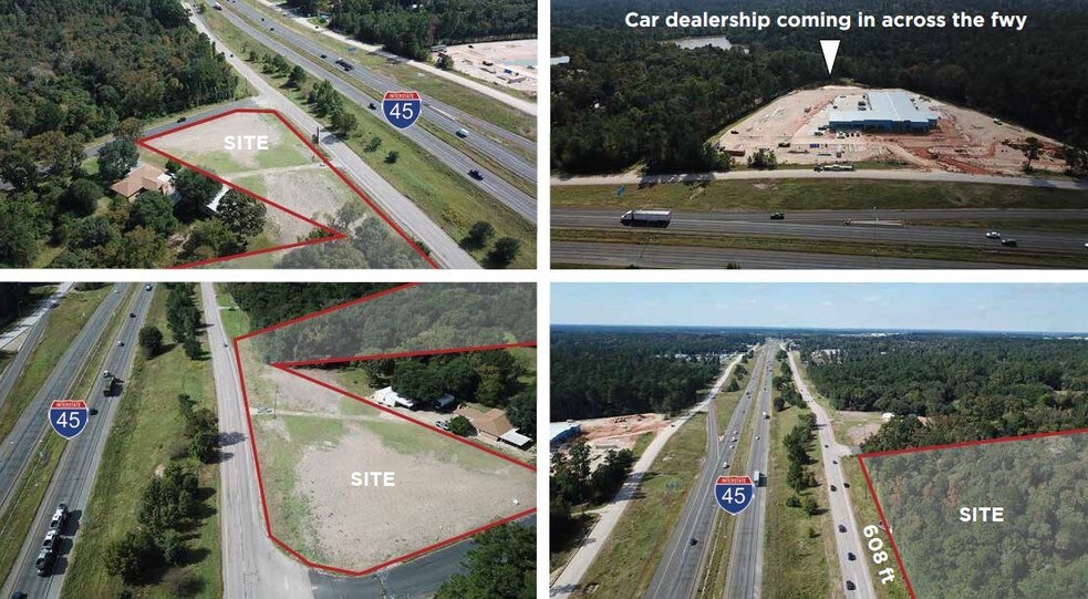 More Photos Of 844 Interstate 45, Huntsville Land For Lease