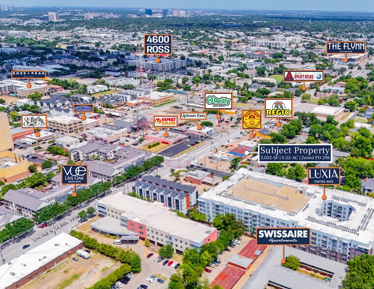 More Photos Of 4312 Live Oak St, Dallas Freestanding For Sale