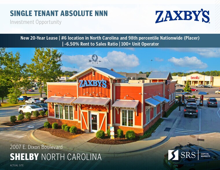 Primary Photo Of 2007 E Dixon Blvd, Shelby Restaurant For Sale