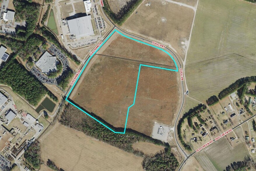 Primary Photo Of Sugg Parkway Pky @ Sullivan Drive, Greenville Land For Sale