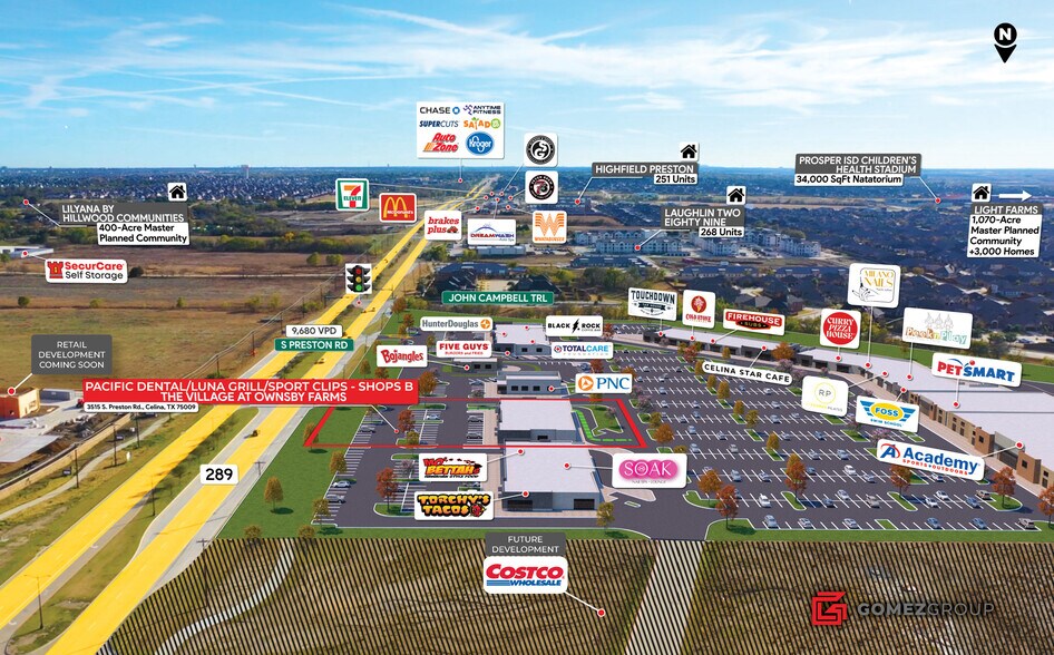 More Photos Of 3515 S Preston Rd., Celina General Retail For Sale