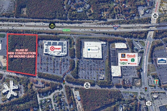 More Photos Of Horseblock Rd @ Long Island Expressway, Medford Land For Lease