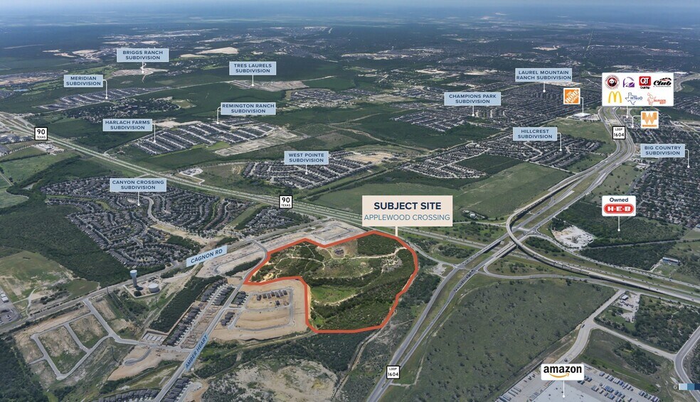 More Photos Of SWC of Loop 1604 & US 90, San Antonio Land For Sale