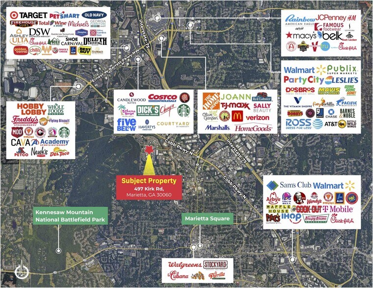 More Photos Of 497 NW Kirk Rd, Marietta Office For Sale