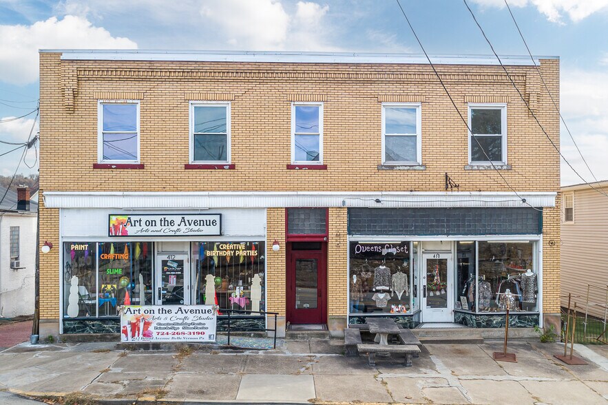 Primary Photo Of 410-412 Broad Ave, Belle Vernon Storefront Retail Residential For Sale