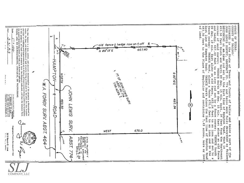 More Photos Of S Hampton Rd & E Parkerville Rd, DeSoto Land For Lease