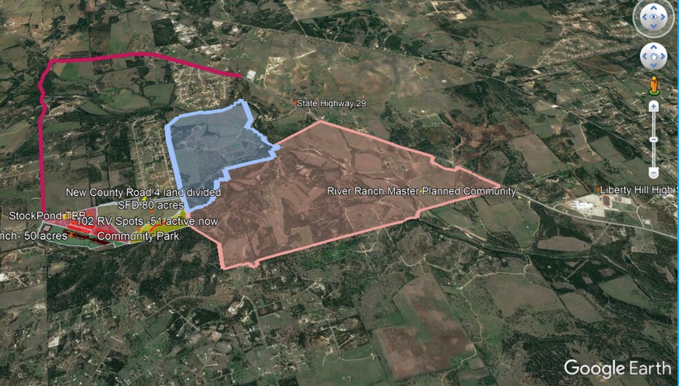 More Photos Of 2519 County Road 323, Liberty Hill Land For Sale