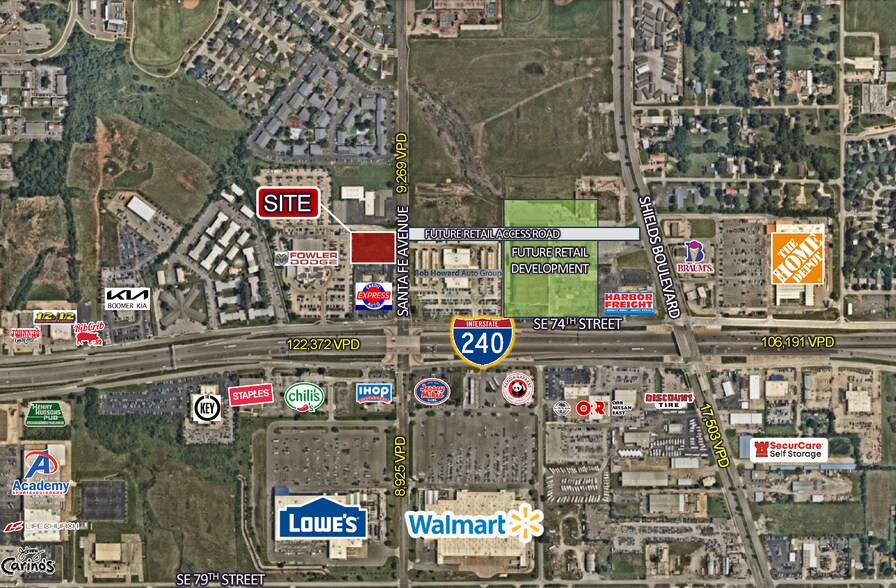 Primary Photo Of 7301 S Santa Fe Ave, Oklahoma City Land For Sale