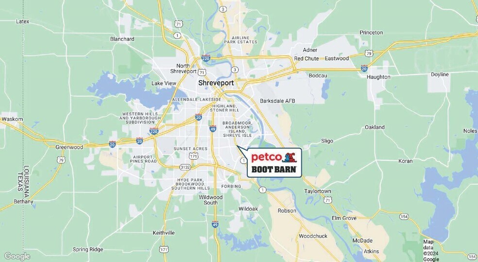 More Photos Of 6596 & 6590 Youree Drive, Shreveport Storefront For Sale