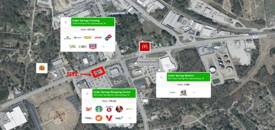 More Photos Of 2190 Southport Rd, Spartanburg General Retail For Lease