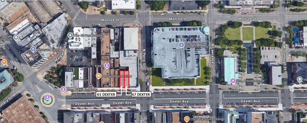 More Photos Of 61-67 Dexter Ave, Montgomery Freestanding For Lease