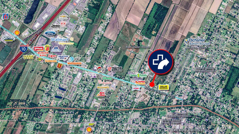 More Photos Of 280A Rees St, Breaux Bridge Freestanding For Sale