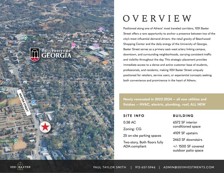 More Photos Of 1051 Baxter St, Athens Storefront Retail Office For Sale