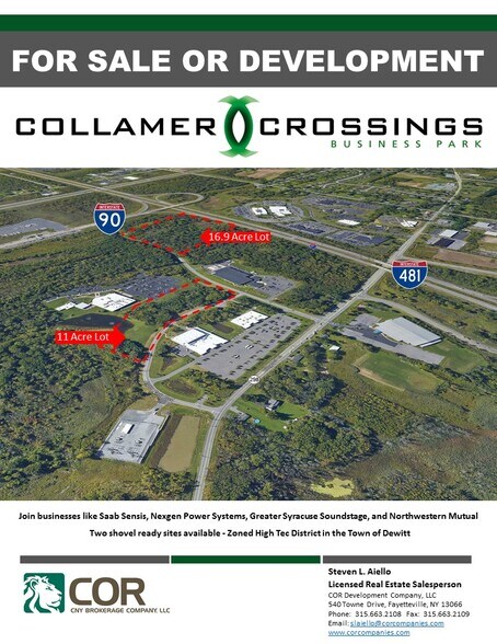 More Photos Of Collamer Crossings Pky, East Syracuse Land For Sale