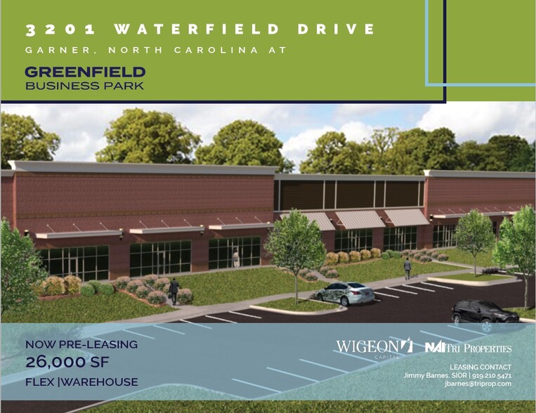 Primary Photo Of 3201 Waterfield Drive, Garner Flex For Lease