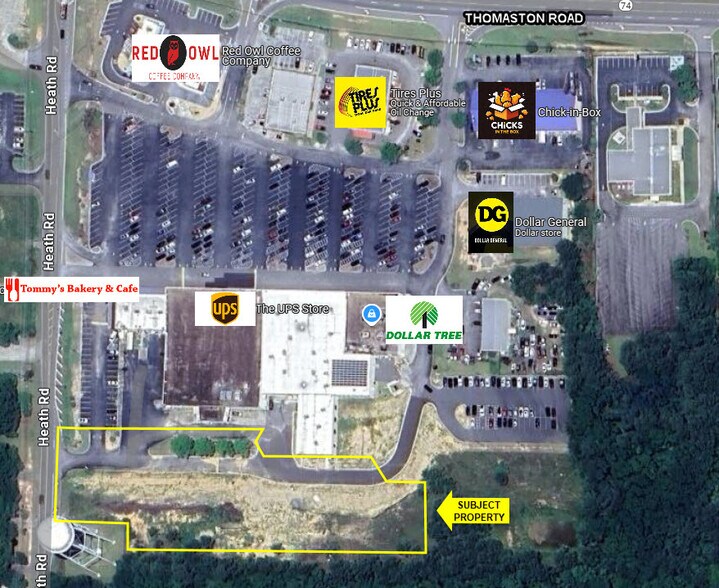 More Photos Of 5556 5564 5568 5580 Thomaston Road, Macon-Bibb Land For Sale