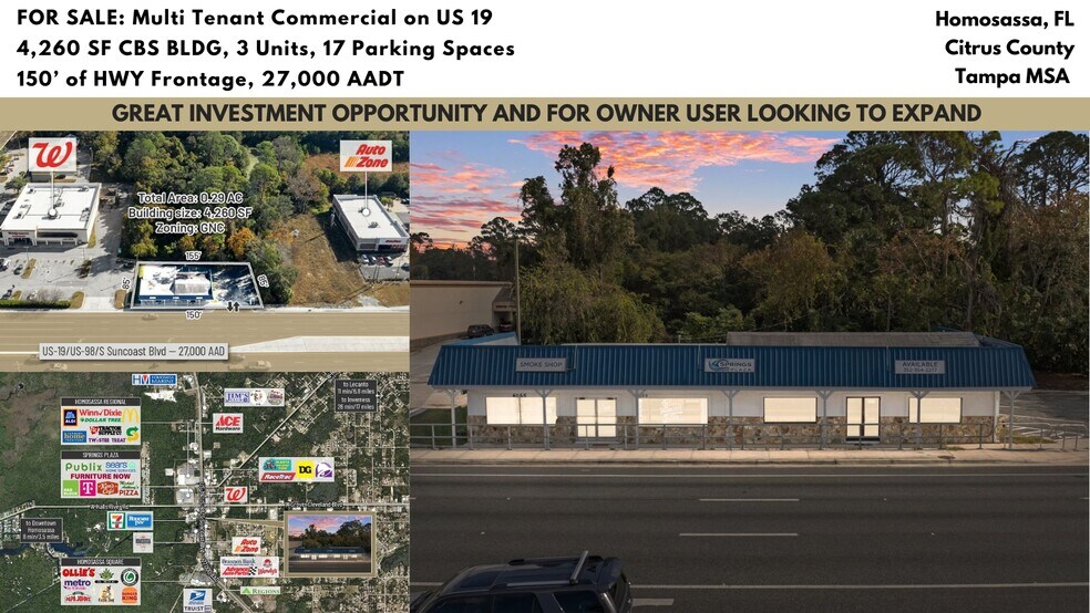 Primary Photo Of 4065 S Suncoast Blvd, Homosassa General Retail For Sale