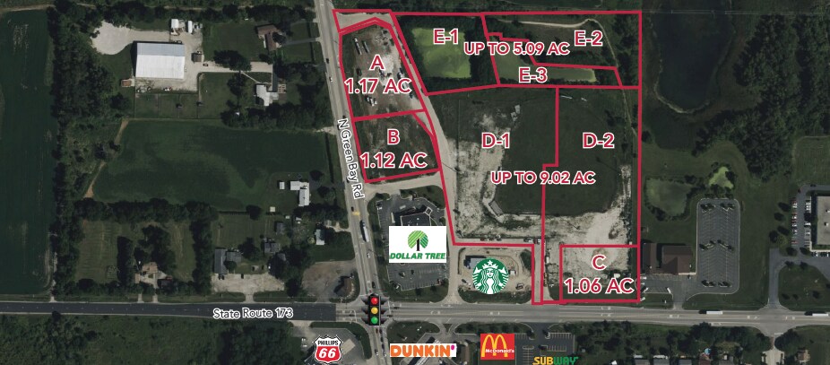 Primary Photo Of 201 Green Bay Road, Zion Land For Lease