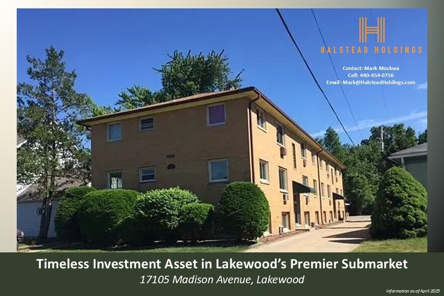 Primary Photo Of 17105 Madison Ave, Lakewood Apartments For Sale
