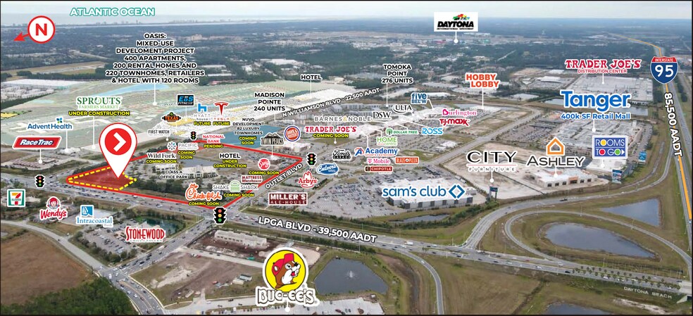 More Photos Of 1540 Cornerstone Blvd, Daytona Beach Land For Lease