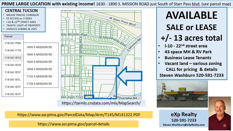 More Photos Of 1630 S Mission Rd, Tucson Manufactured Housing Mobile Home Park For Sale