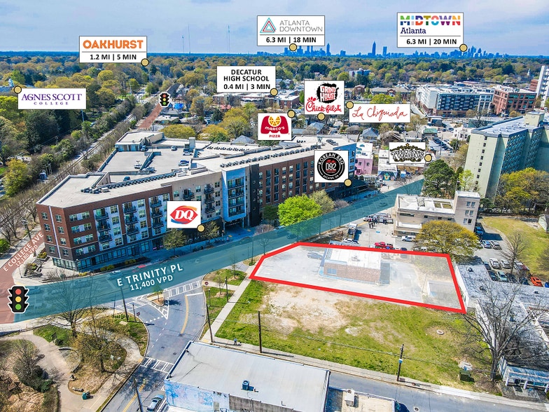 More Photos Of 240 E Trinity Pl, Decatur Freestanding For Lease