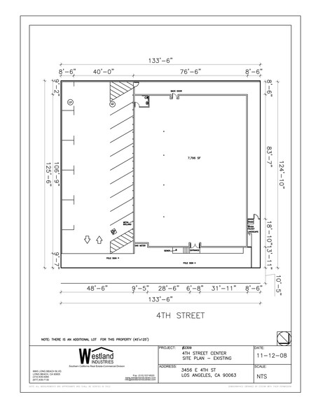 Primary Photo Of 3456 E 4th St, Los Angeles Freestanding For Lease