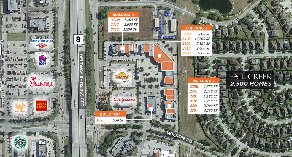 More Photos Of 9502 N Sam Houston Pky, Humble Unknown For Lease