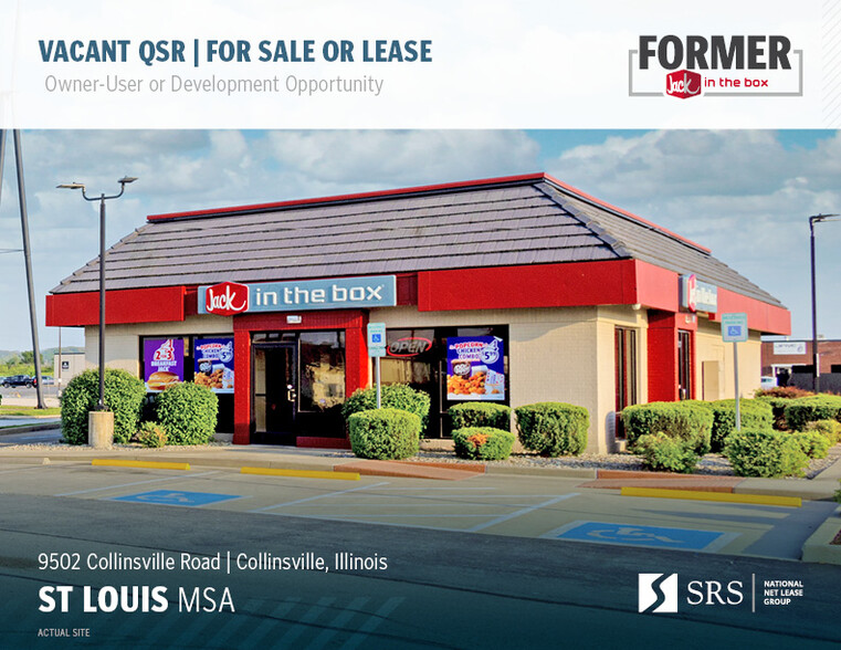 Primary Photo Of 9502 Collinsville Rd, Collinsville Fast Food For Lease