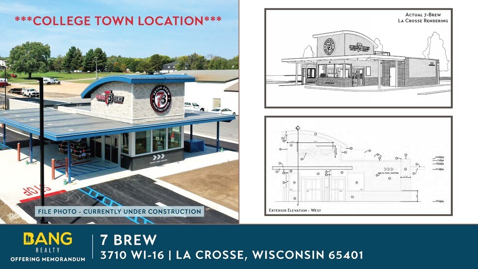 Primary Photo Of 3710 WI-16, Onalaska Fast Food For Sale