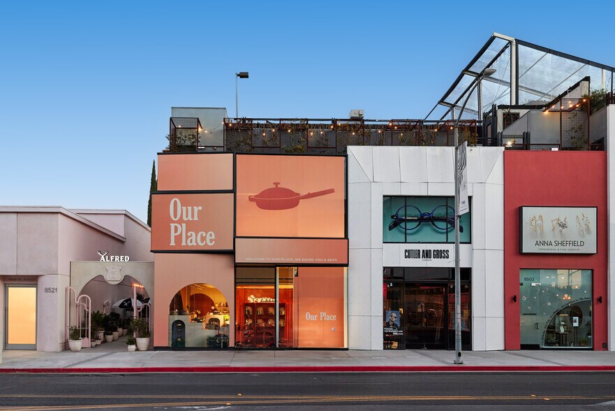 More Photos Of 8501-8511 Melrose Ave & 603-615 La Cienega Blvd, West Hollywood Storefront For Lease
