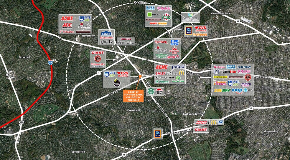 More Photos Of 824 N Lansdowne Ave, Drexel Hill Bank For Sale