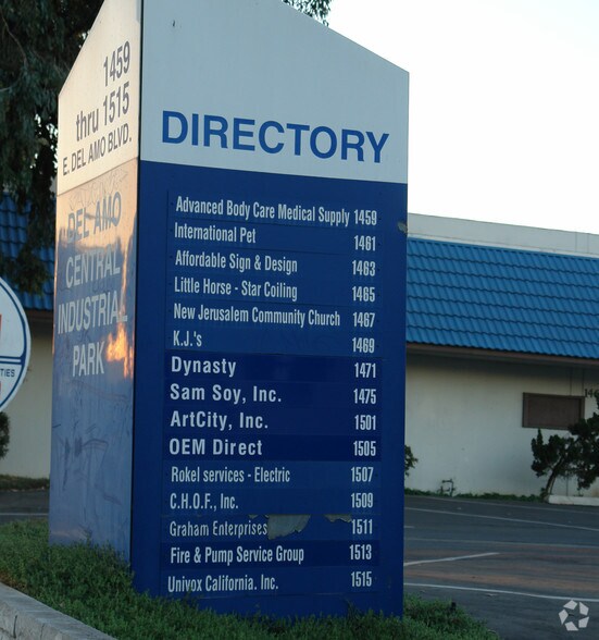 More Photos Of 1459-1515 E Del Amo Blvd, Carson Warehouse For Lease