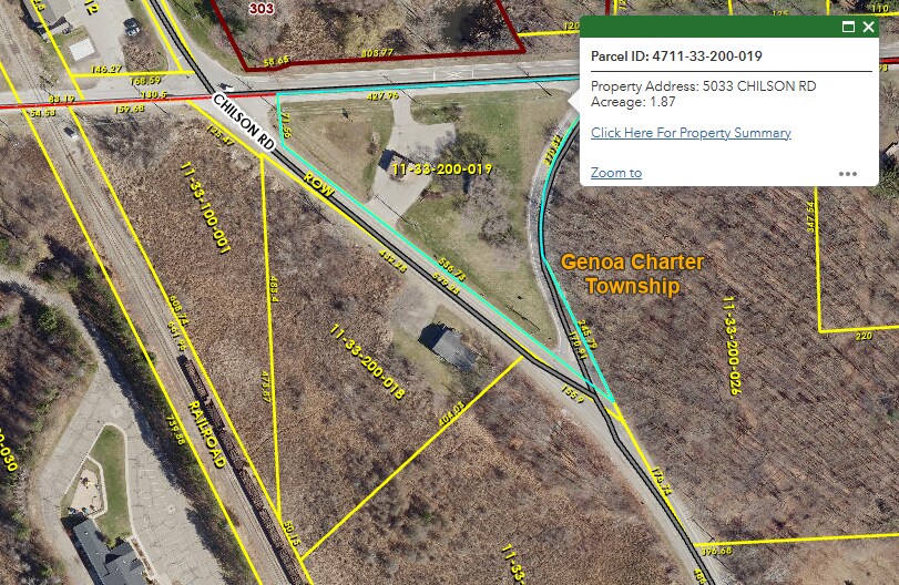 More Photos Of 5033 Chilson Rd, Brighton Land For Sale