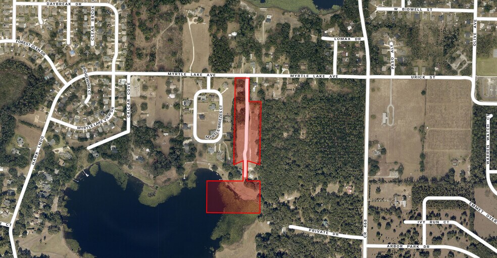 Primary Photo Of Stephenson Lane & Myrtle Lake Avenue, Fruitland Park Land For Sale