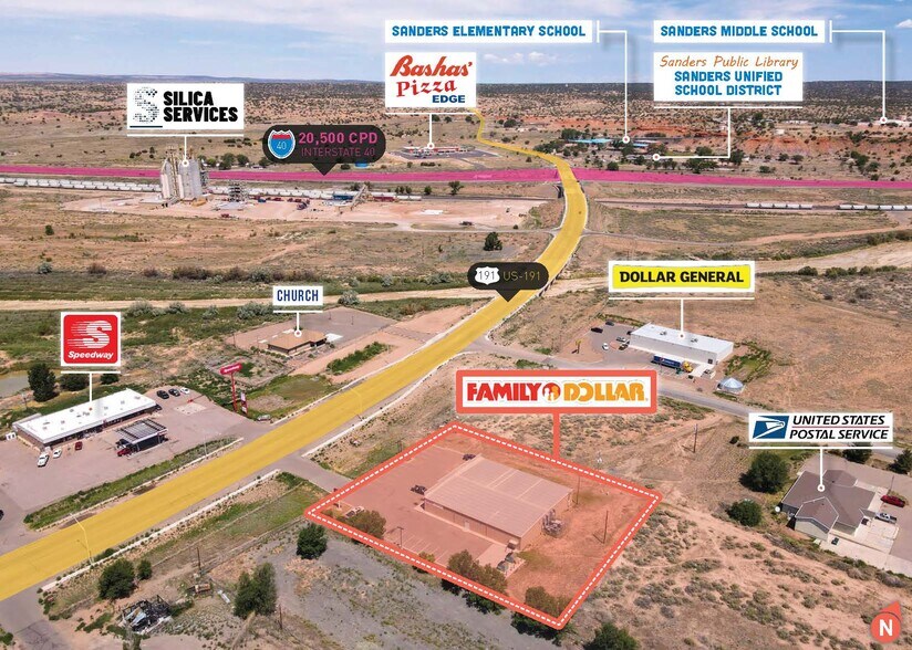 More Photos Of 36802 Highway 191, Sanders Storefront For Sale