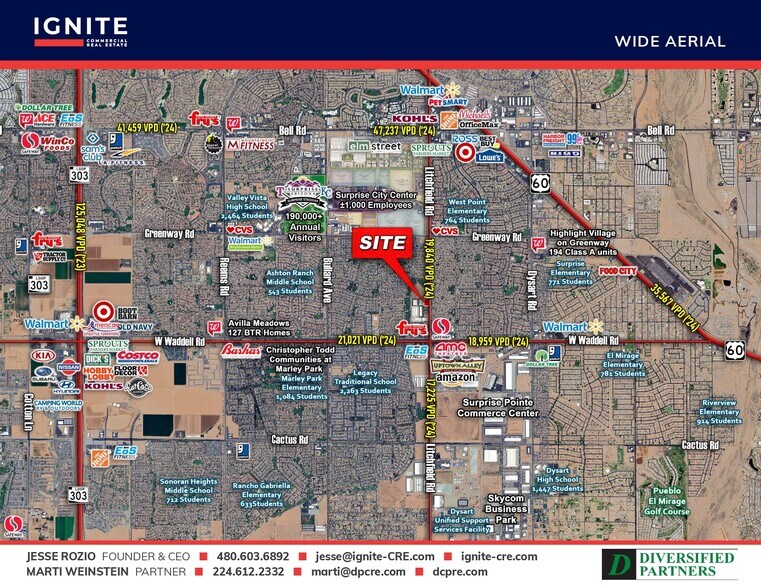 More Photos Of N NWC Litchfield Rd @ Waddell Rd, Surprise Land For Lease