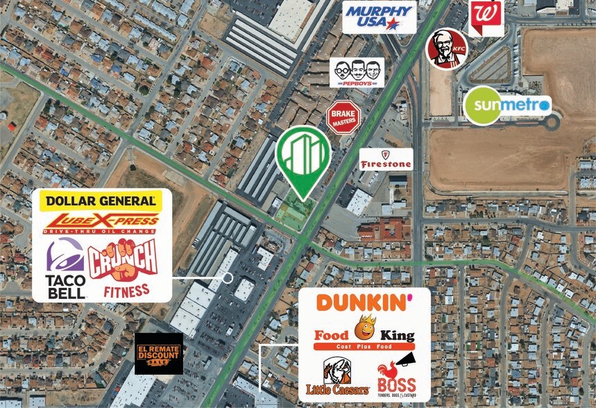 More Photos Of 9201 Dyer St, El Paso Storefront Retail Office For Lease