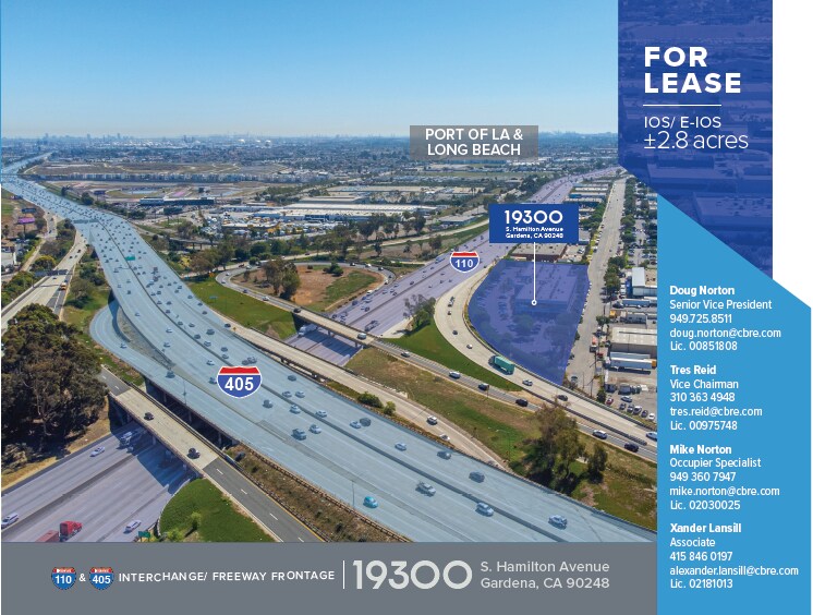 Primary Photo Of 19300 S Hamilton Ave, Gardena Land For Lease