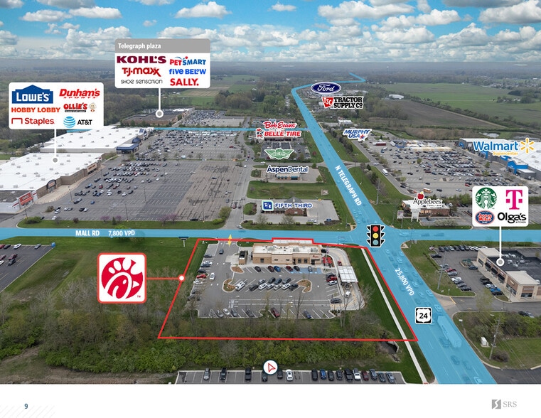 More Photos Of 2071 N Telegraph Rd, Monroe Fast Food For Sale