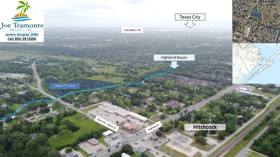 More Photos Of FM 519, Hitchcock Land For Sale