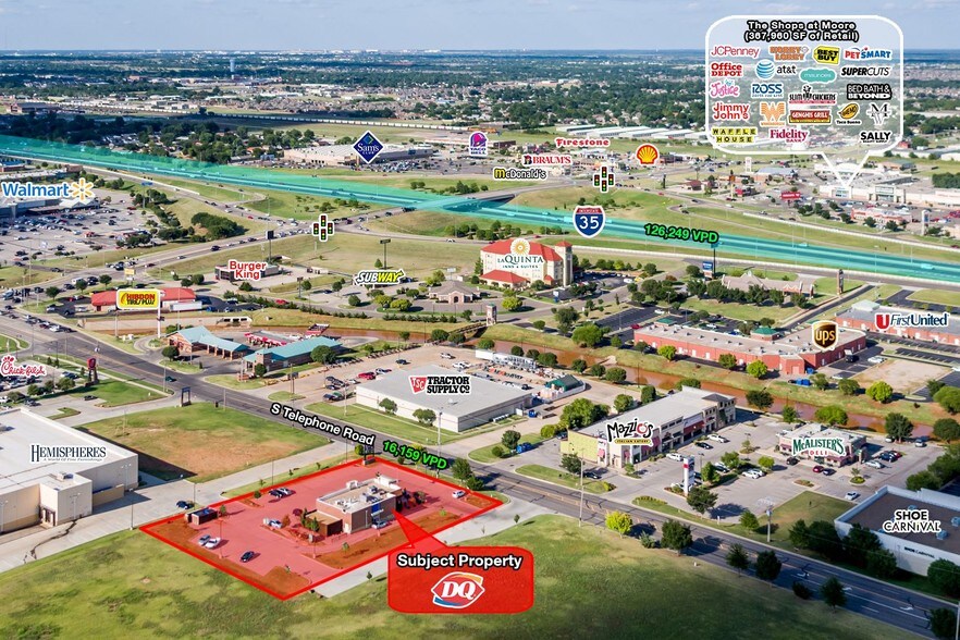 More Photos Of 2301 S Telephone Rd, Moore Fast Food For Lease