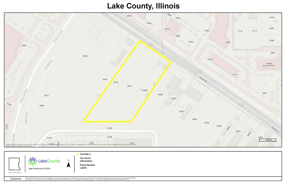 More Photos Of 20412 N Rand Rd, Kildeer Land For Sale